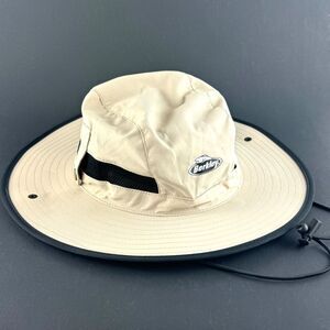 Berkley Boonie Bucket Fishing Sun Hat Mesh Vented Snap-up Sides Khaki NWOT